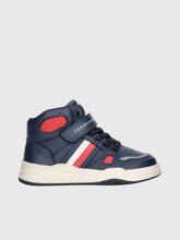 Load image into Gallery viewer, TOMMY HILFIGER Boys Navy Blue Shoes
