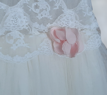 Load image into Gallery viewer, Christening Girls Baby Pink Rose Set