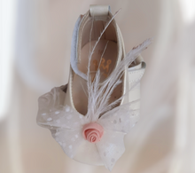Load image into Gallery viewer, Christening Girls Rose Feather Set