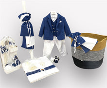 Load image into Gallery viewer, Christening Boys Blue Island