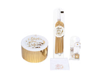 Load image into Gallery viewer, I love you to the moon and back Girls Christening Set 7022529