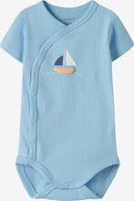 Load image into Gallery viewer, Name It Baby Boy Boat & Overall Set 3pcs (9237-0776)