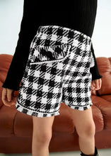 Load image into Gallery viewer, Abel & Lula Gingham Sequin Short (5716)