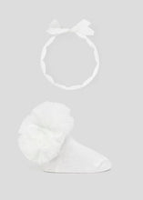 Load image into Gallery viewer, Mayoral Newborn Bow Socks And Headband Set Organic Cotton (9710) (93)
