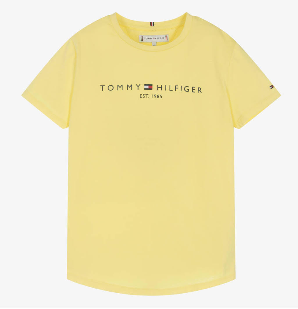 TOMMY HILFIGER Boys Yellow T-Shirt