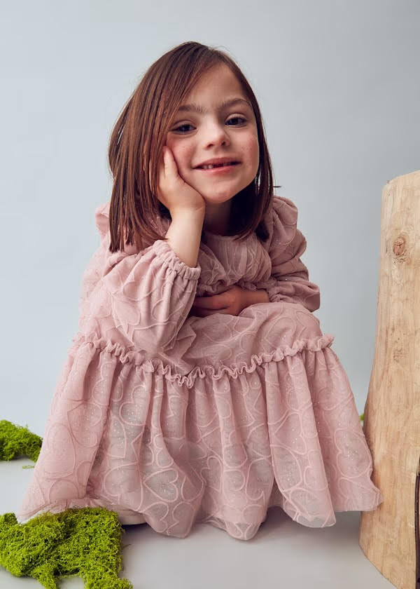 Mayoral Girls Tulle Dress (4919) (49)  Mini Me Boutique Cyprus