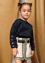 Load image into Gallery viewer, Abel & Lula Girls Combined Twill Skirt (5523)