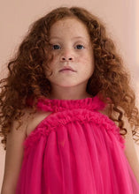 Load image into Gallery viewer, Abel & Lula Girl's Ruffled Tulle Dress (5036) (65)