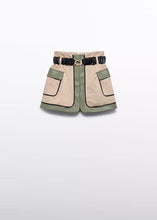 Load image into Gallery viewer, Abel & Lula Girls Combined Twill Skirt (5523)