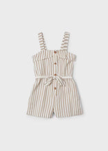 Load image into Gallery viewer, Mayoral Girls Striped Jumpsuit (3863) (45)
