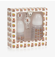 Load image into Gallery viewer, Guess Unisex Baby Teddy Bottles &amp; Dummy Set
