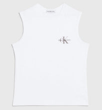 Load image into Gallery viewer, Calvin Klein Boys White Tank Top
