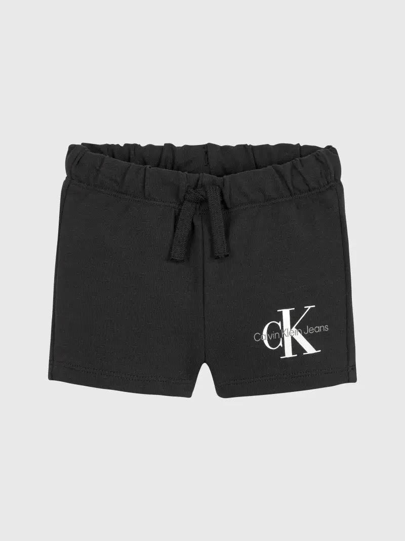 Calvin Klein Unisex Black Cotton Short