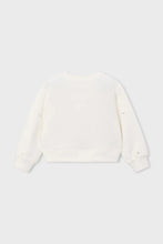 Load image into Gallery viewer, Mayoral Girls Ecru Sweater (4408) (85)
