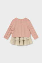 Load image into Gallery viewer, Mayoral Girls Skirt and Knit Set (2955) (50)
