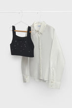 Load image into Gallery viewer, Mayoral Girls 2pcs Shirt And Knit Top (7349) (37)
