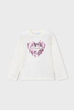 Load image into Gallery viewer, Mayoral Girls T-Shirt With Sequin Details (4031) (96)
