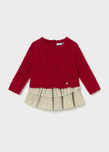 Load image into Gallery viewer, Mayoral Girls Skirt And Knit Set (2955) (52)
