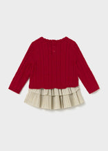 Load image into Gallery viewer, Mayoral Girls Skirt And Knit Set (2955) (52)
