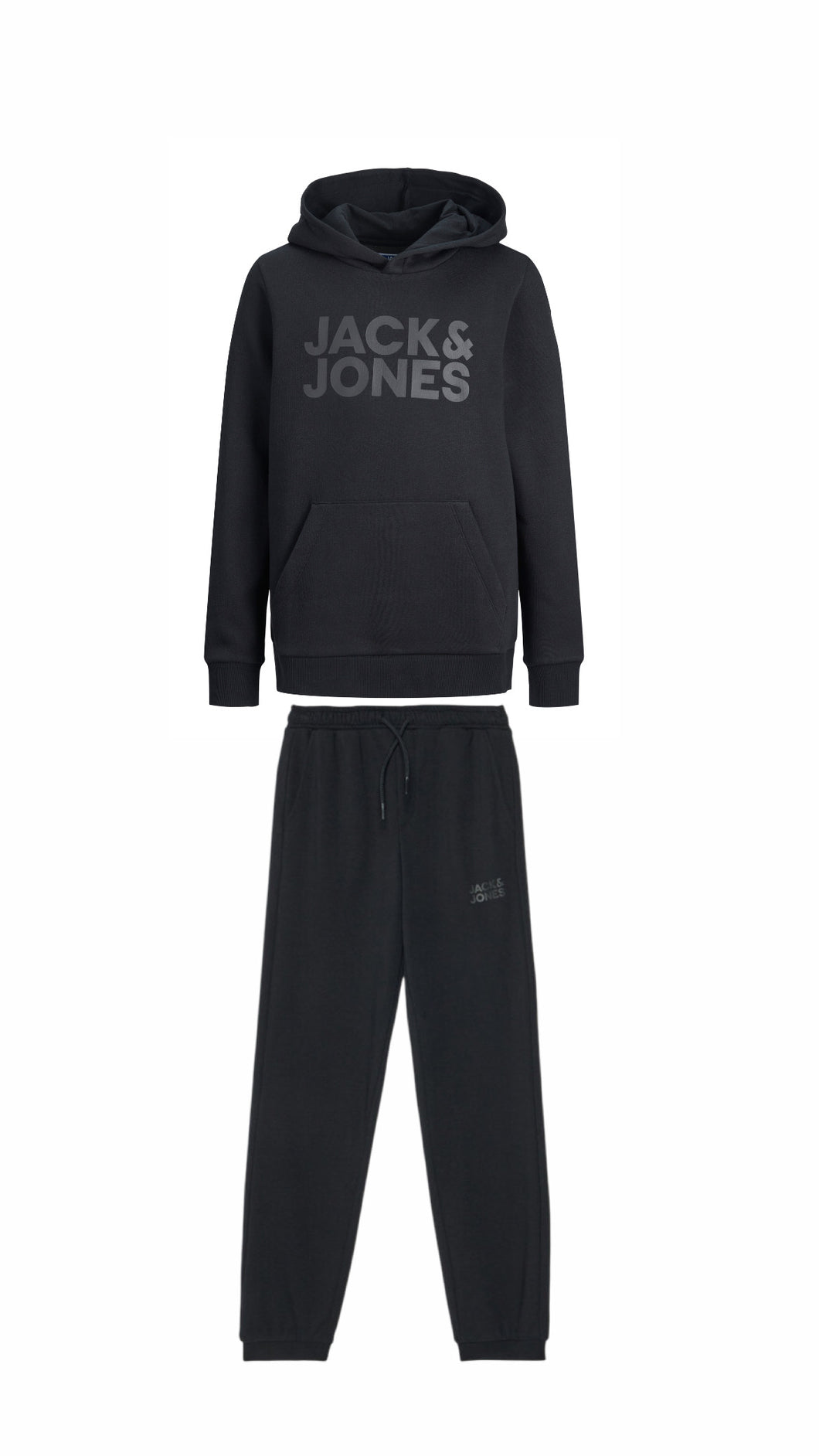 Jack & Jones Boys Black Tracksuit (2841-9798)