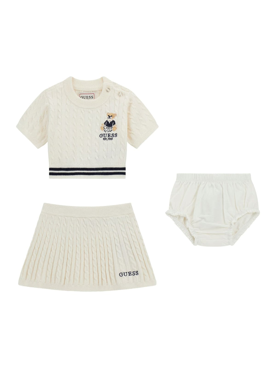 Guess Baby Girl Beige Set