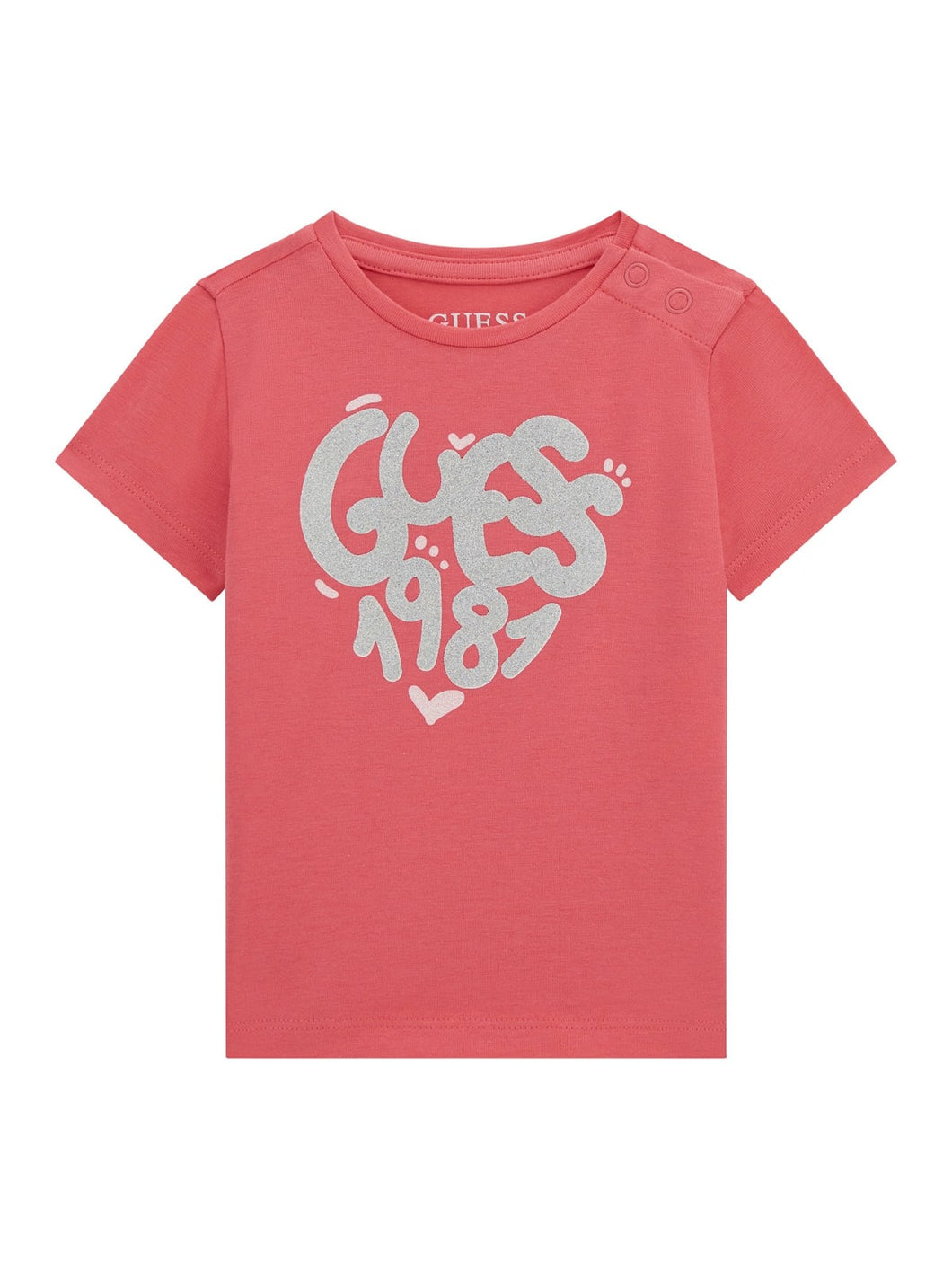 Guess Baby Girl Fuchsia T-Shirt