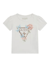 Load image into Gallery viewer, Guess Girls White T-Shirt (Butterfly)
