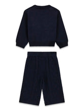Load image into Gallery viewer, Guess Baby Girl Blue Knit Set

