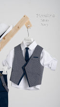 Load image into Gallery viewer, Boys Christening Suit Picco Navy AG22S28 SILVIO-22
