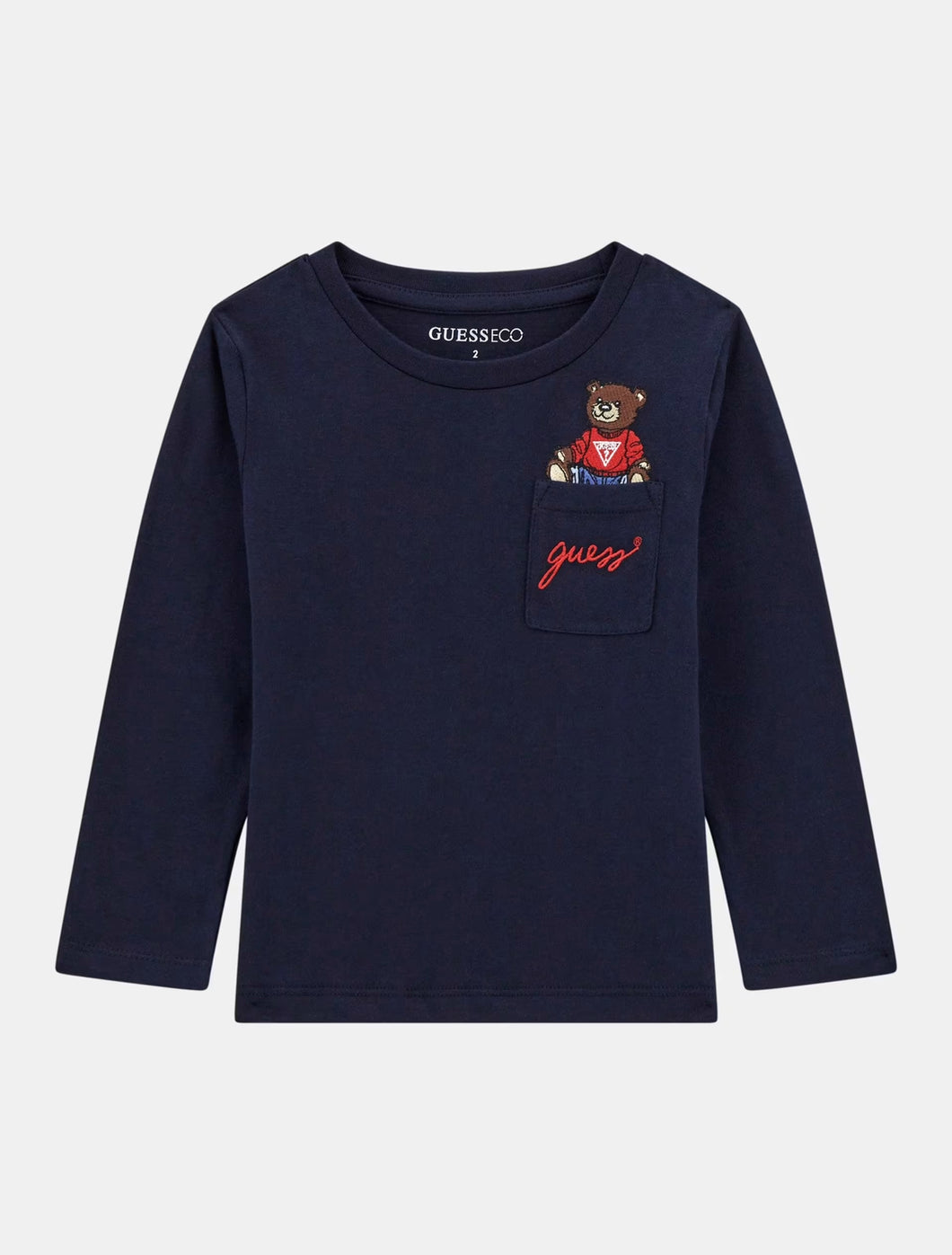 Guess Boys Blue Bear T-Shirt