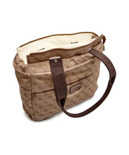 Load image into Gallery viewer, Guess Stroller Quilted Logo Tote Bag

