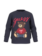 Load image into Gallery viewer, Guess Boys Bear Blue Sweatshirt
