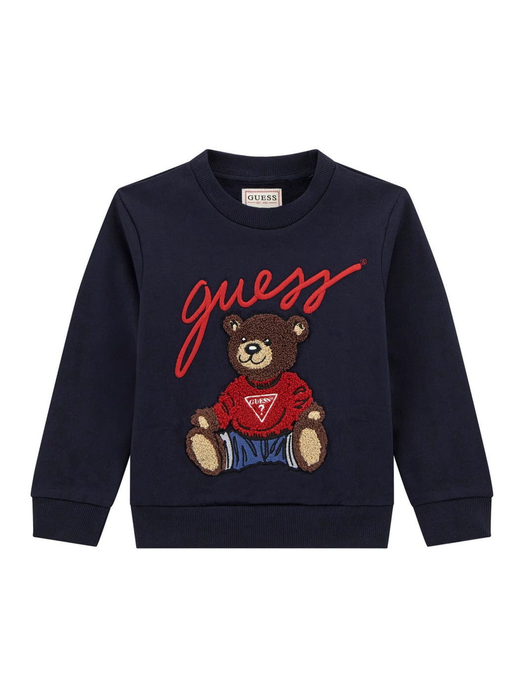 Guess Boys Bear Blue Sweatshirt