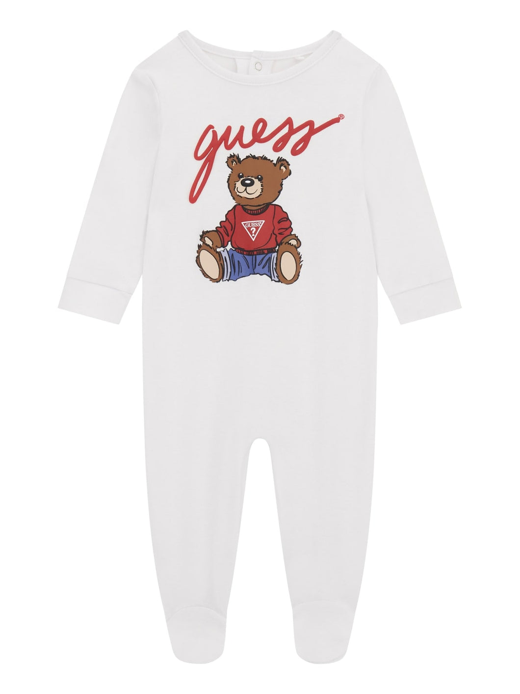 Guess Baby Bear White Bodysuit