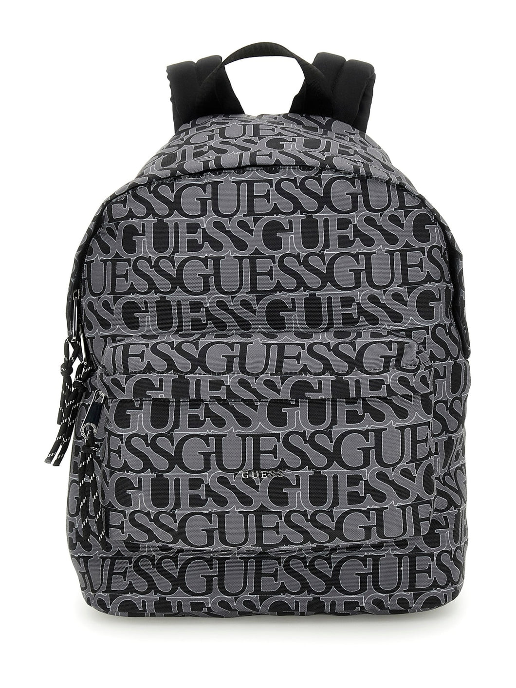 Guess Logo Black Backpack With Pencil Case