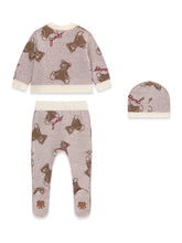Load image into Gallery viewer, Guess Baby Bear knitted Set
