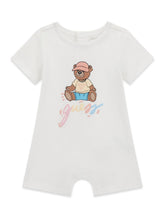Load image into Gallery viewer, Guess Baby Girl White Bear Bodysuit
