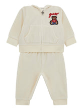 Load image into Gallery viewer, Guess Baby Bear Beige Velvet Set
