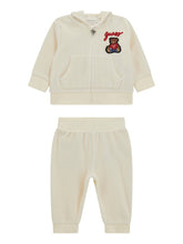 Load image into Gallery viewer, Guess Baby Bear Beige Velvet Set
