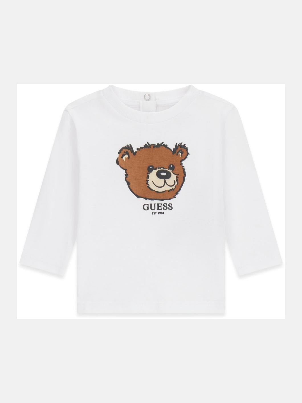 Guess Boys Bear White T-Shirt