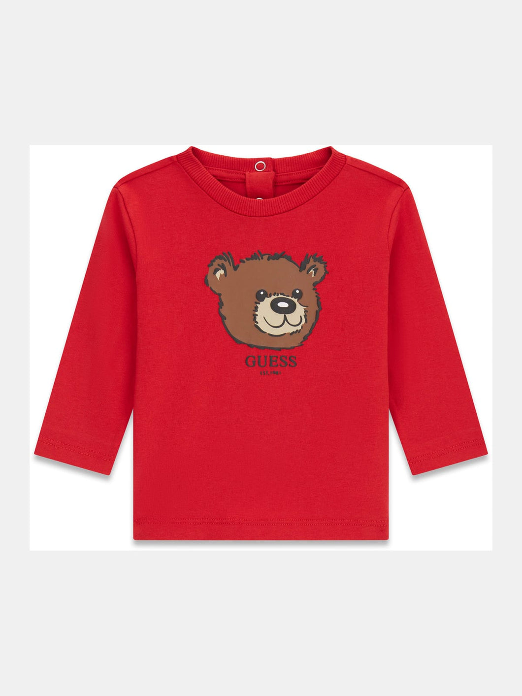 Guess Boys Bear Red T-Shirt