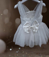 Load image into Gallery viewer, Girls Christening Glamour Glitter Dress
