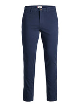 Load image into Gallery viewer, Jack &amp; Jones Boys Navy Blue Slim Fit Chino (0028)
