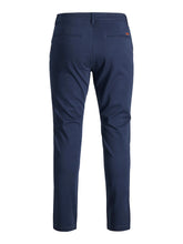 Load image into Gallery viewer, Jack &amp; Jones Boys Navy Blue Slim Fit Chino (0028)
