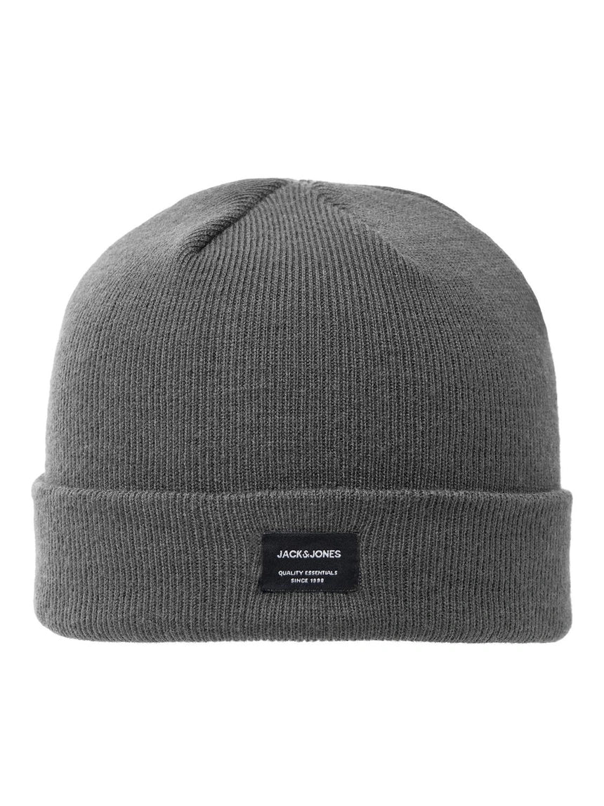 Jack & Jones Grey Beanie For Boys