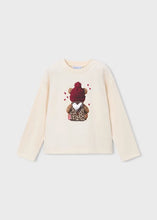 Load image into Gallery viewer, Mayoral Girls Ivory T-Shirt (4027) (16)
