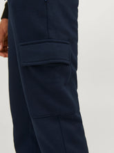 Load image into Gallery viewer, Jack &amp; Jones Boys Navy Blue Cargo Sweatpant (4214)
