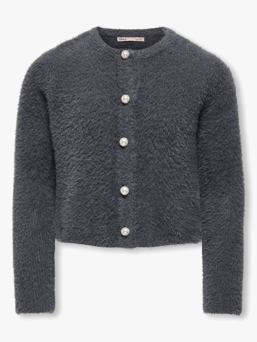 ONLY Girls Grey Jacket With Pearls (2201)