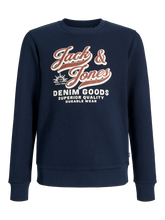 Load image into Gallery viewer, Jack &amp; Jones Boys Navy Blue Tracksuit (9812-9795)
