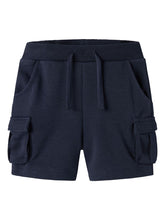 Load image into Gallery viewer, Name It Boys Blue Cargo Sweatpant (0417)
